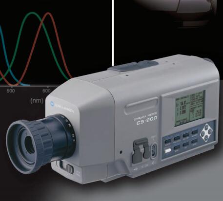 日本柯尼卡美能達KONICA MINOLTA CS-200色彩亮度計
